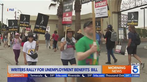 Hollywood strikers face eviction, seek unemployment benefits